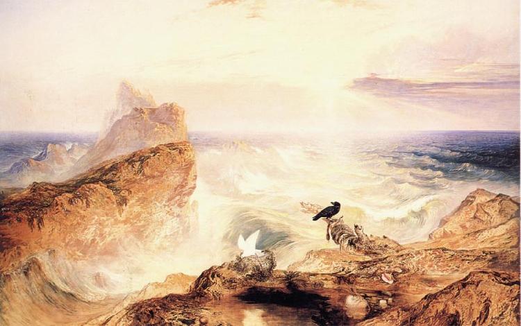 John Martin The Assuaging of the Waters oil painting image